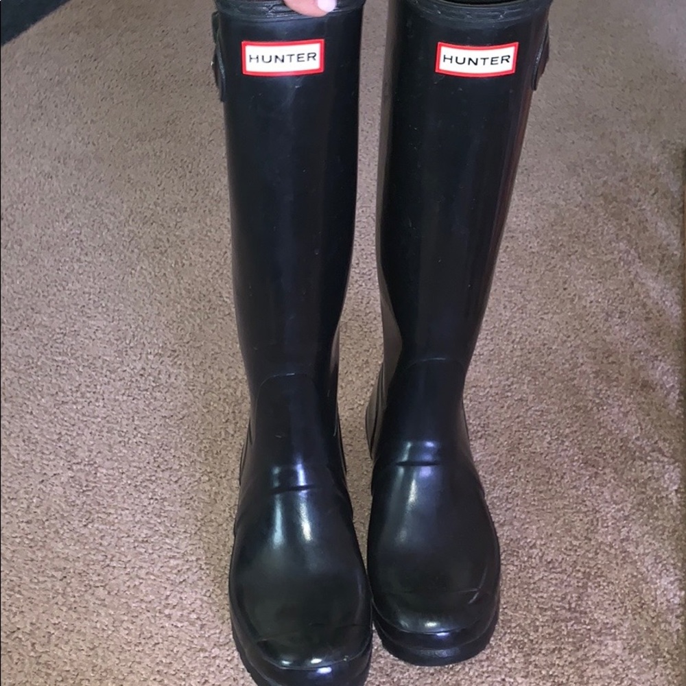 Hunter women’s original gloss tall rain boot